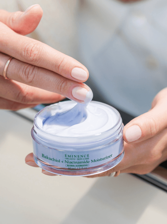 Crème hydratante au bakuchiol et à la niacinamide