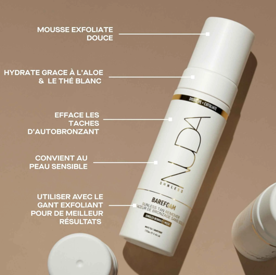Nuda - Effaceur de bronzage