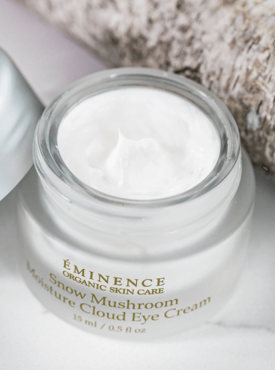 Crème contour des yeux hydratante nuage aux champignons des neiges