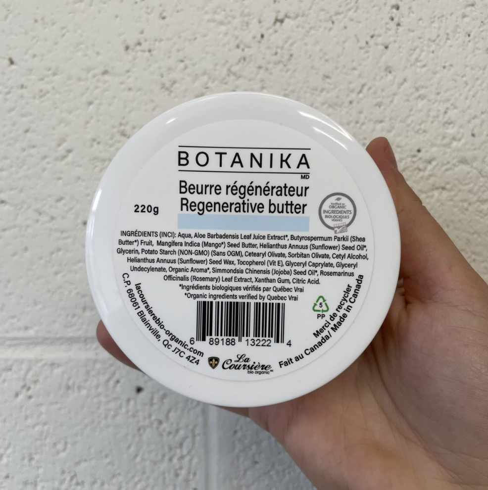 Beurre régénérateur Botanika