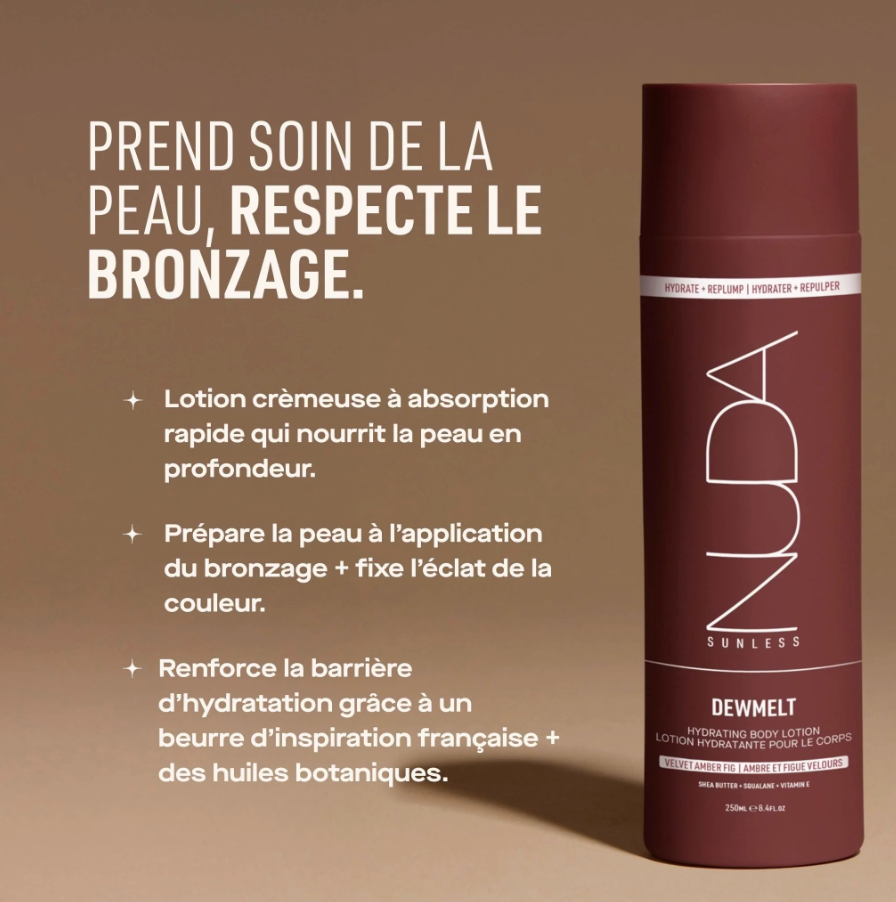 Lotion corporelle hydratante dewmelt Nuda