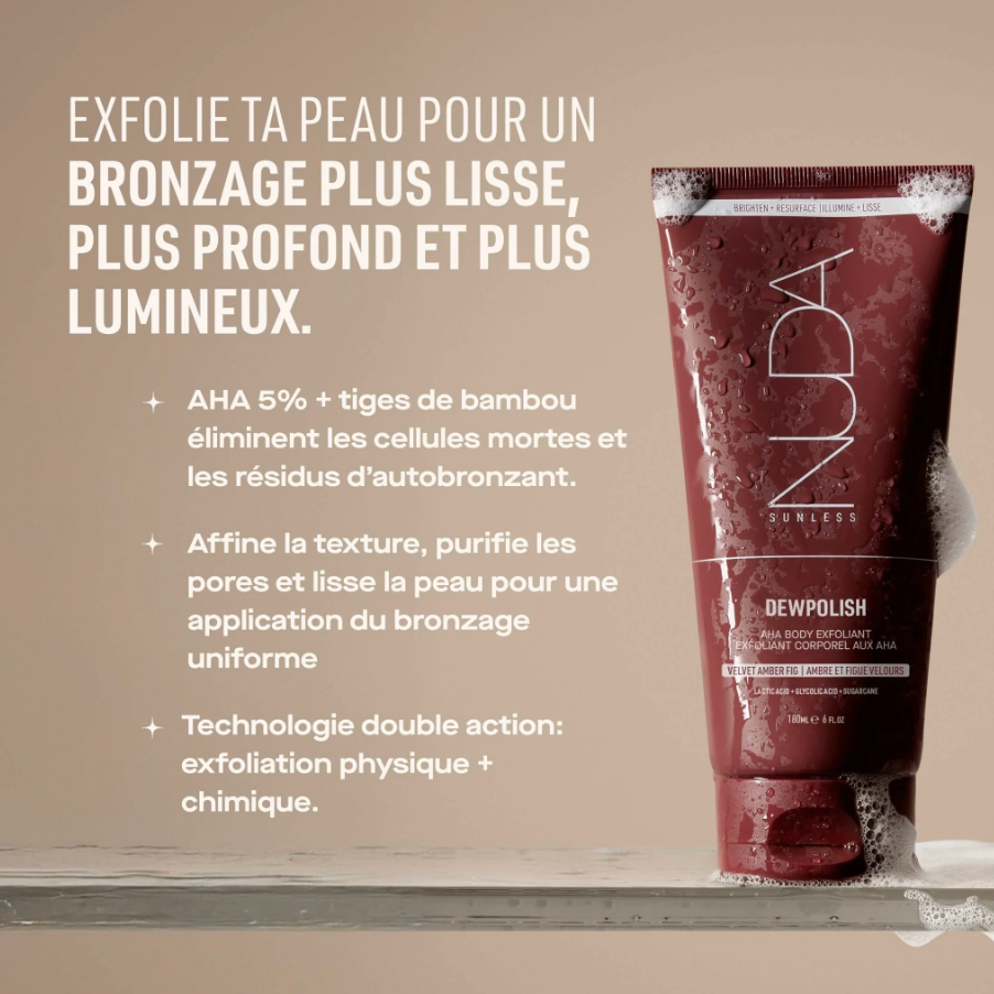 Exfoliant corps Nuda dew polish