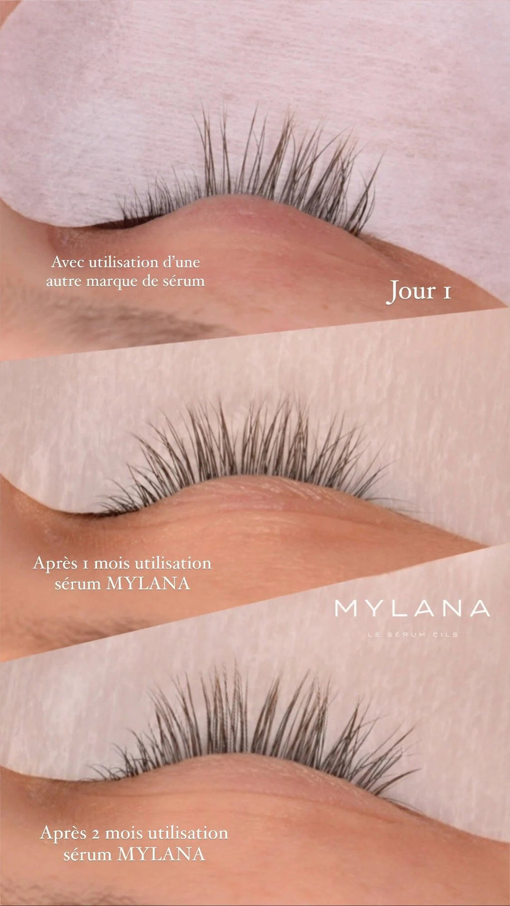 Sérum de croissance pour cils et sourcils Mylana