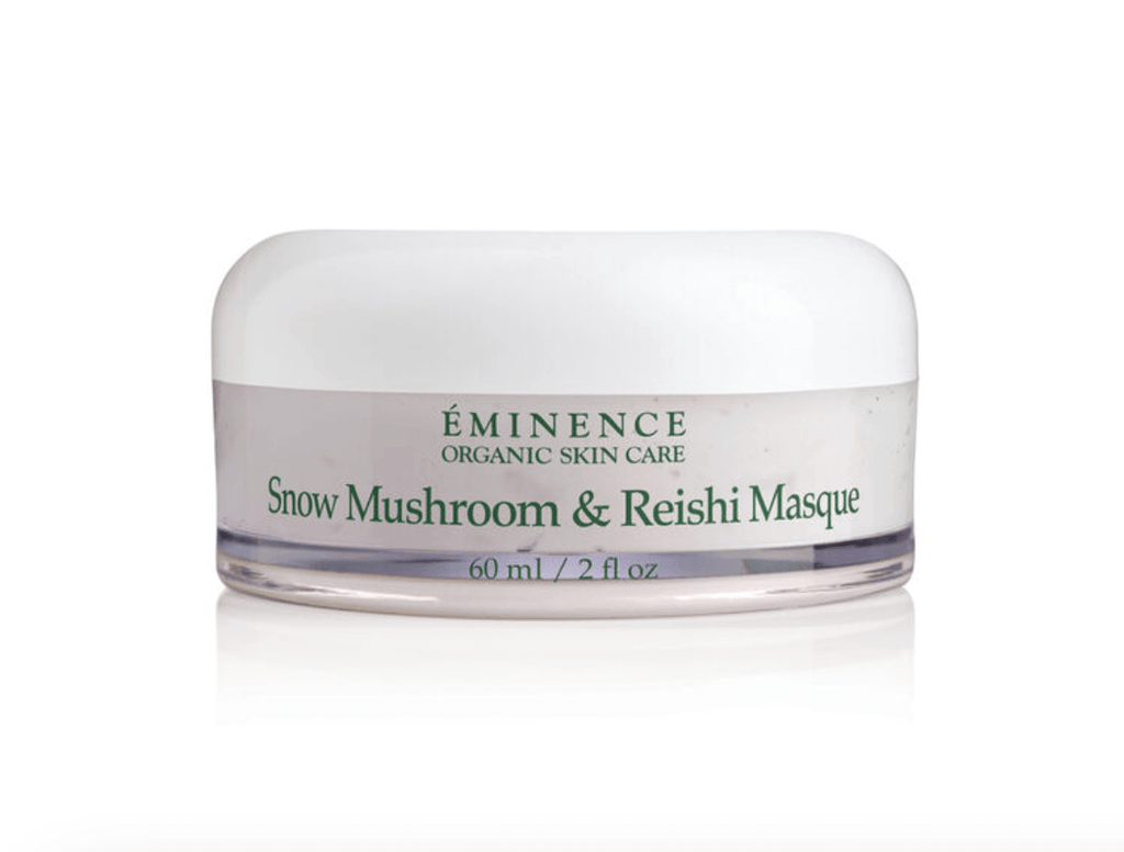 Masque aux champignons des neiges et au reishi