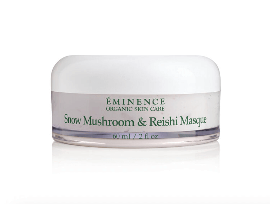 Masque aux champignons des neiges et au reishi