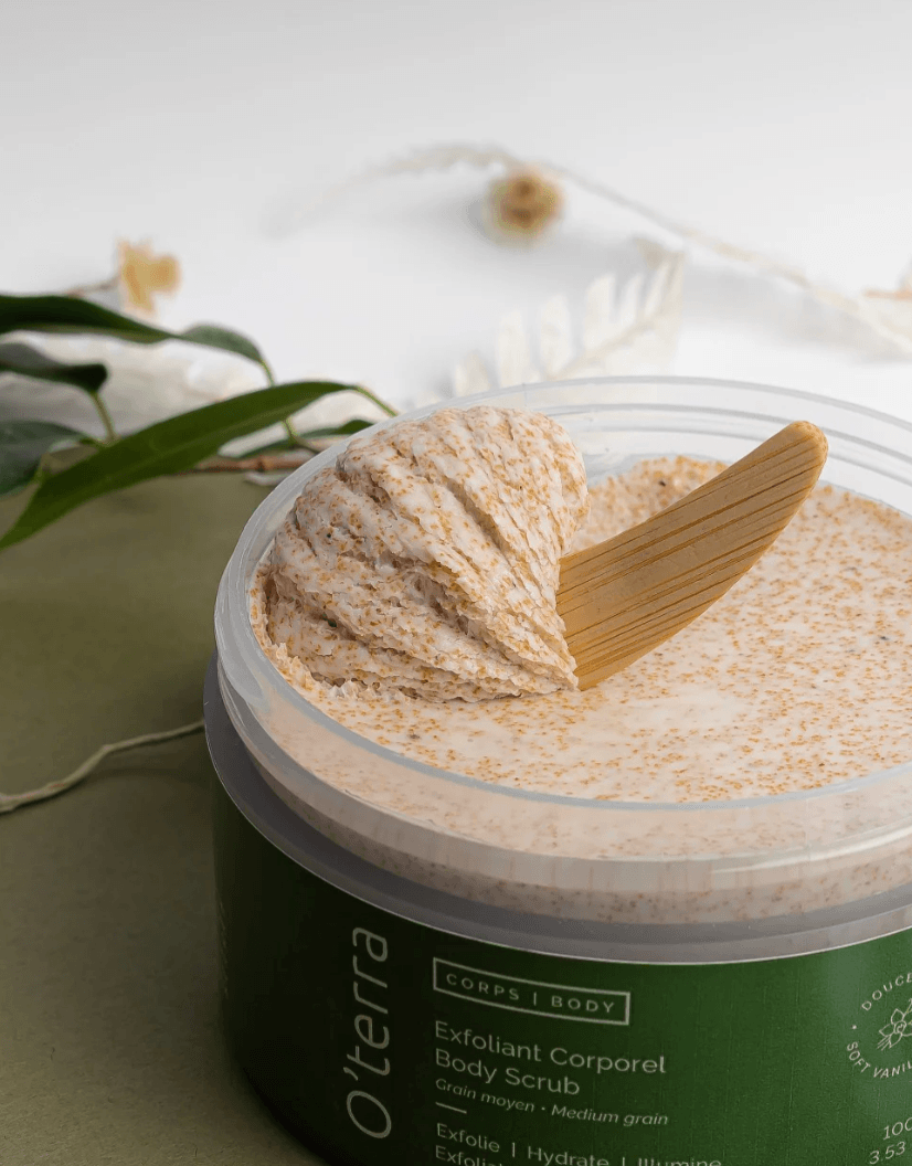 Exfoliant corporel à la vanille