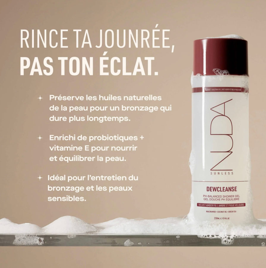 Gel douche au pH équilibré