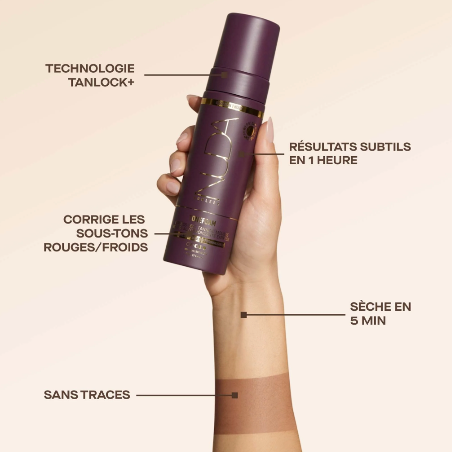 Nuda - Mousse autobronzante Express Violet