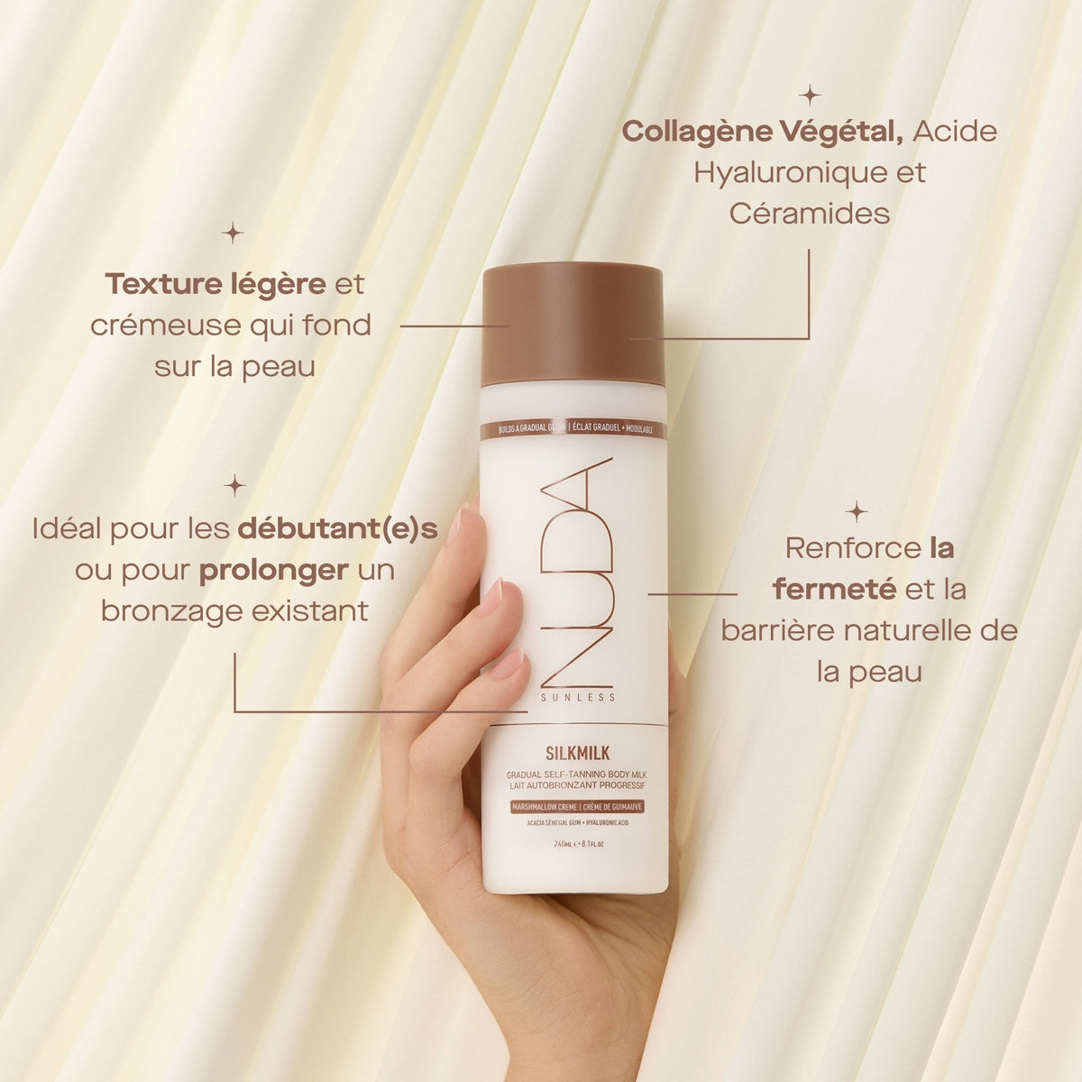Nuda Lait Autobronzant Progressif